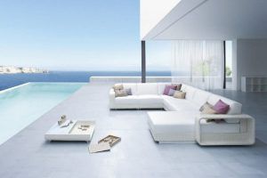 witte loungeset