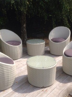 Loungeset Fayence bezorgd in Moorsele (BE)
