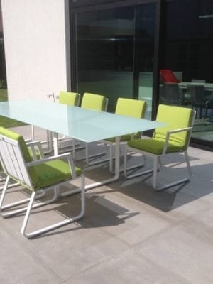 Tuinset Cannes bezorgd in Gent (België)