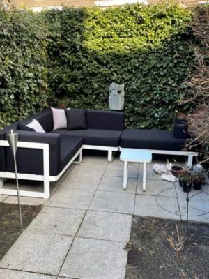 Loungeset + ligbed Cannes bezorgd in Gilze