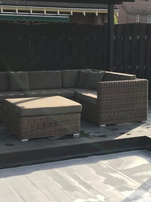 Loungeset Theoules bezorgd in Den Dungen