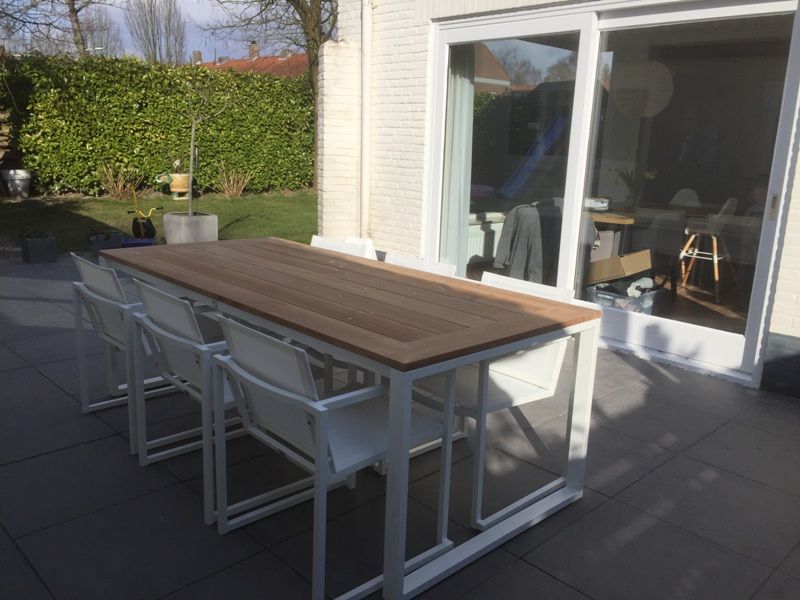 Tuinset aluminium