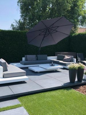 Loungeset Ibiza aluminium bezorgd in Beerse (België)