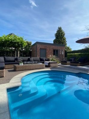 Loungeset serie St. Tropez customized bezorgd in Beringen (België)