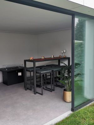 Tuinmeubelen serie Ibiza bezorgd in Lanaken België