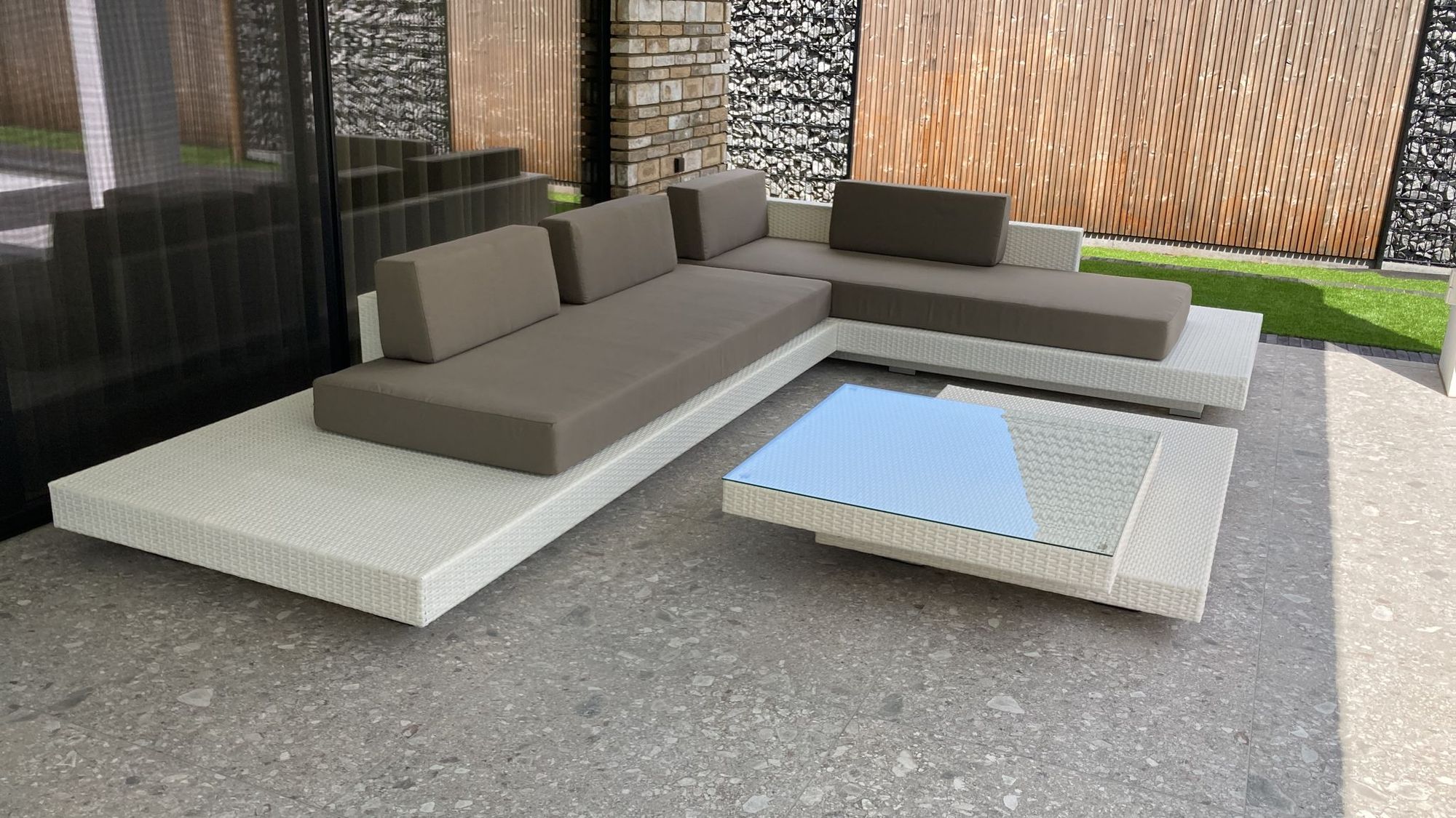 Loungeset Ibiza kunststof uitvoering MEGA KORTING - Afbeelding 6