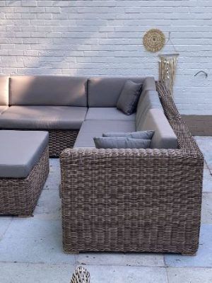 Loungeset Theoules bezorgd in Varsenare België