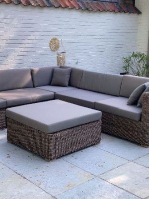Loungeset Theoules bezorgd in Varsenare België