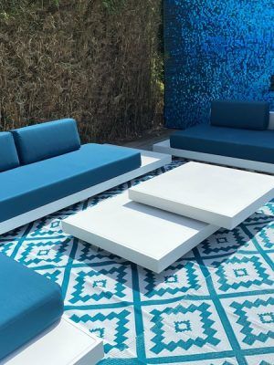 Loungeset Ibiza bezorgd in Bilzen België