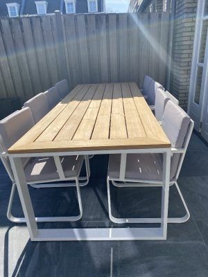 Dining set Cannes bezorgd in Oirschot