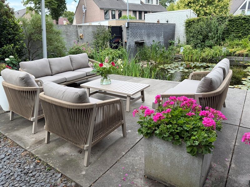 Tuinset en loungeset Hasselt voor tuin en terras