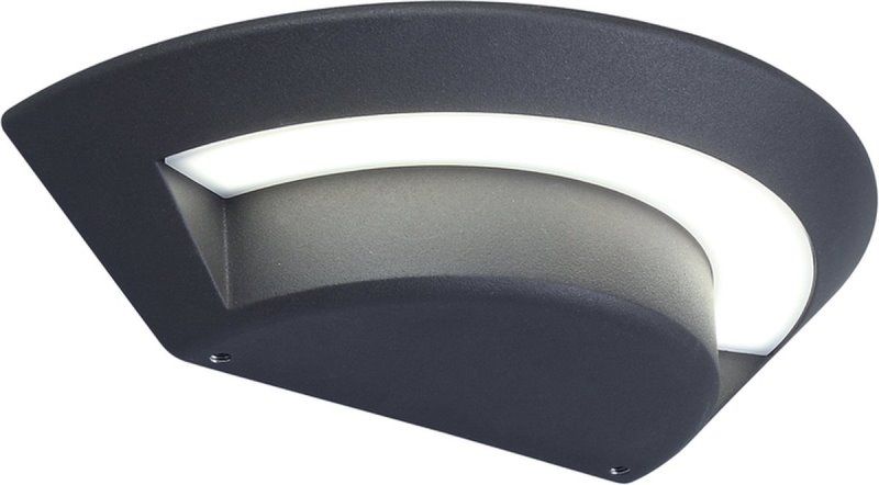 LUTEC Ghost - Buitenverlichting LED Wandlamp - Donkergrijs - Afbeelding 3