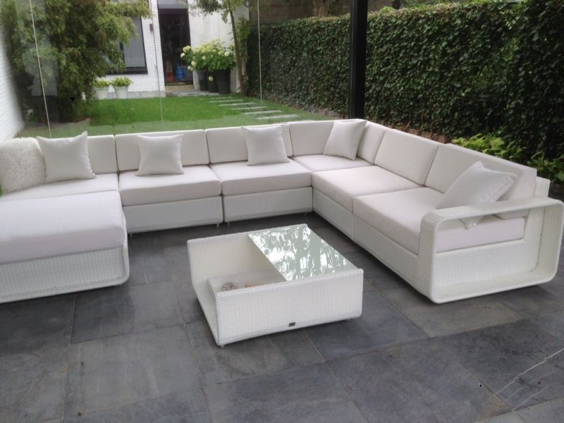 Loungeset Hyeres witte uitvoering - Afbeelding 7
