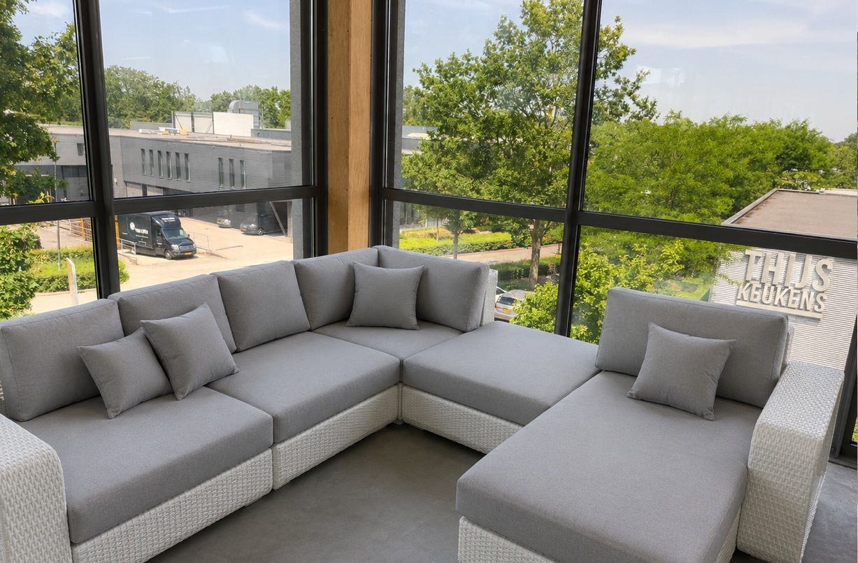 Loungeset Hyeres witte uitvoering - Afbeelding 2