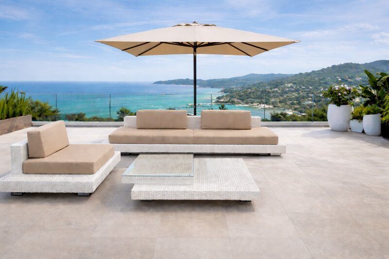 Loungeset Ibiza kunststof uitvoering extra aanbieding - Afbeelding 3