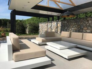 Loungeset tuin aluminium en wicker loungesets van Zunza