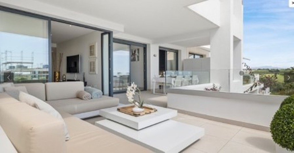 Loungeset Ibiza aluminium geplaatst in Marbella Spanje